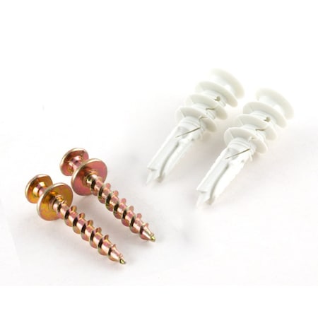 Hangman Hangman Gold Wall Hangers w/Anchors 80 lb 2 pk BCKSS2